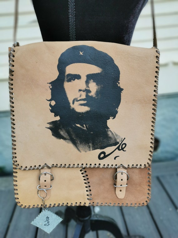 Vintage Tooled Leather Purse With Che Guevara    … - image 2