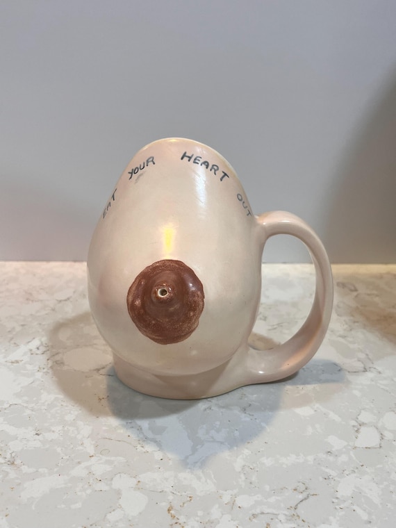 Vintage 70s Breast Mug Boobie Mug Gag Gift - Etsy