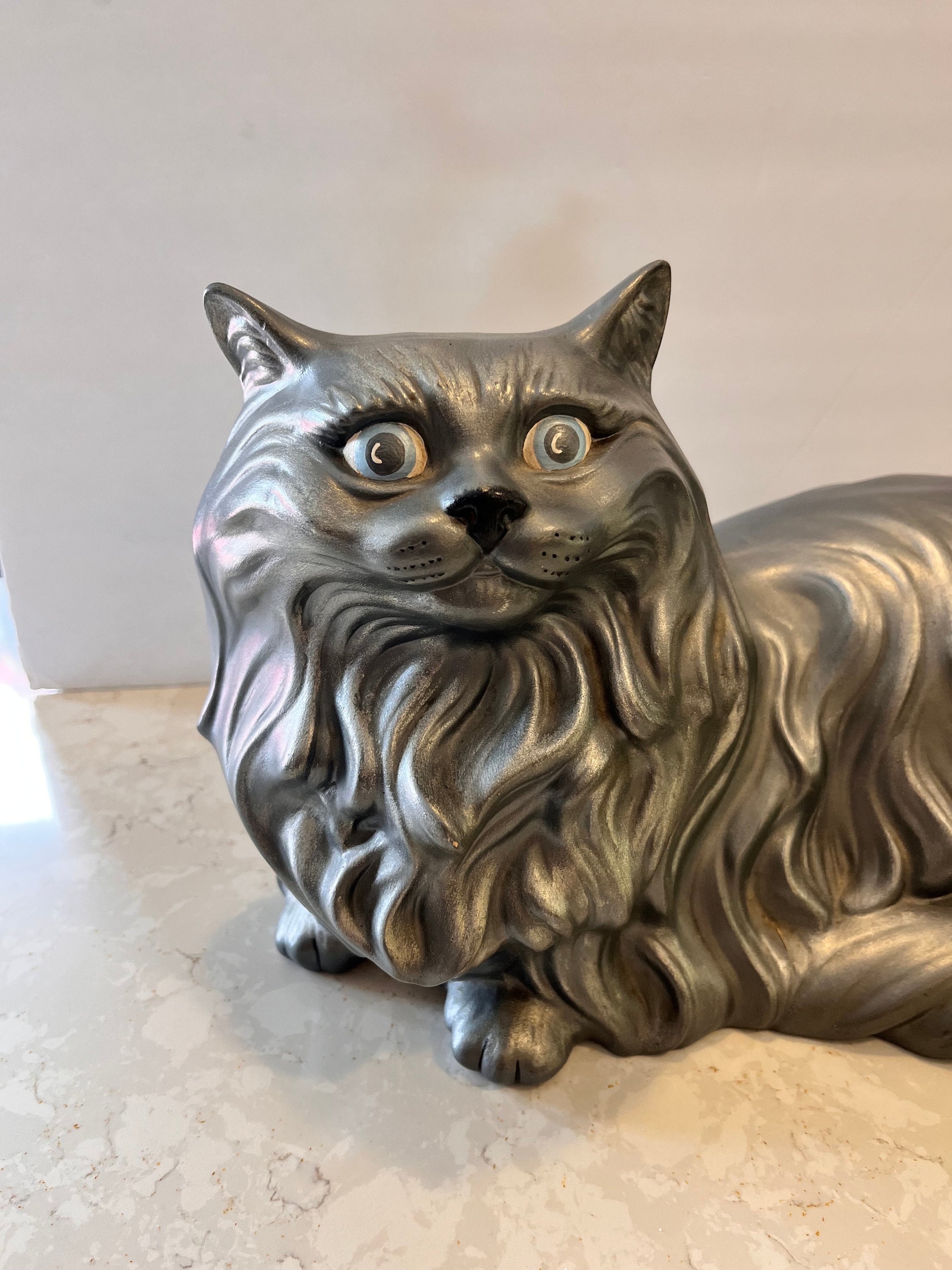 Buy Life Size Ceramic Cat Tall Ceramic Cat Persian Giant Cat