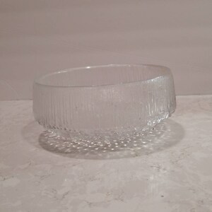 Littala Ultima Thule 8in Serving Bowl by Tapio Wirkkala