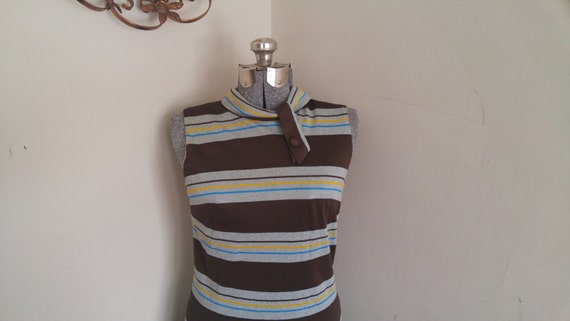 Vintage 1960's Mod Drop Waist Dress Vintage Drop W