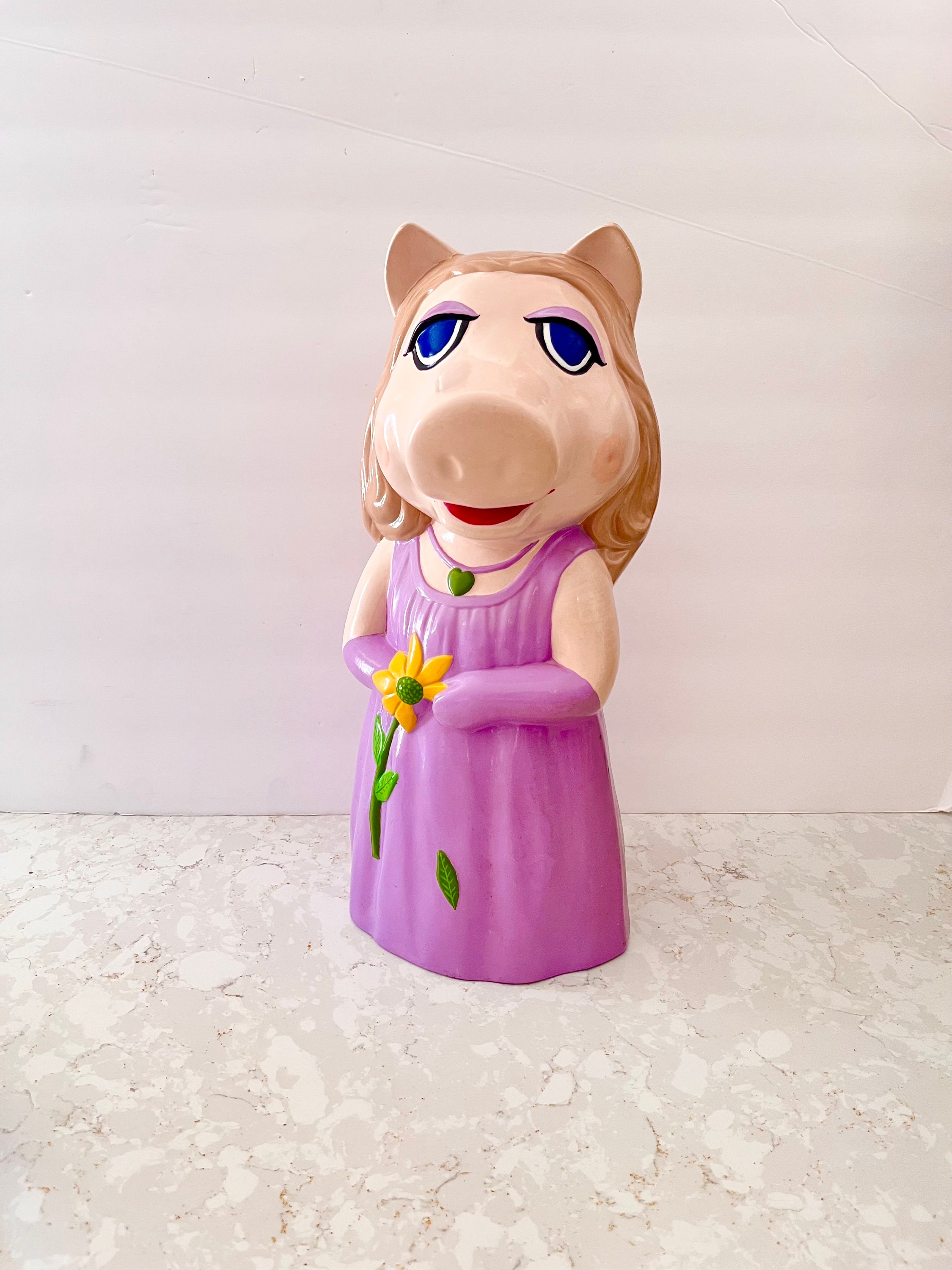 Vintage Ceramic Miss Piggy Excellent - Etsy