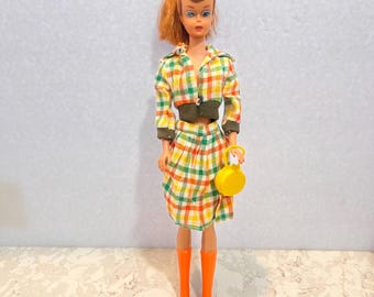 Vintage RARE Red Hair Swirl Ponytail Barbie Amazing Hair!