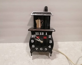 Vintage General Electric Telechron Clock Model 2H104, Tested
