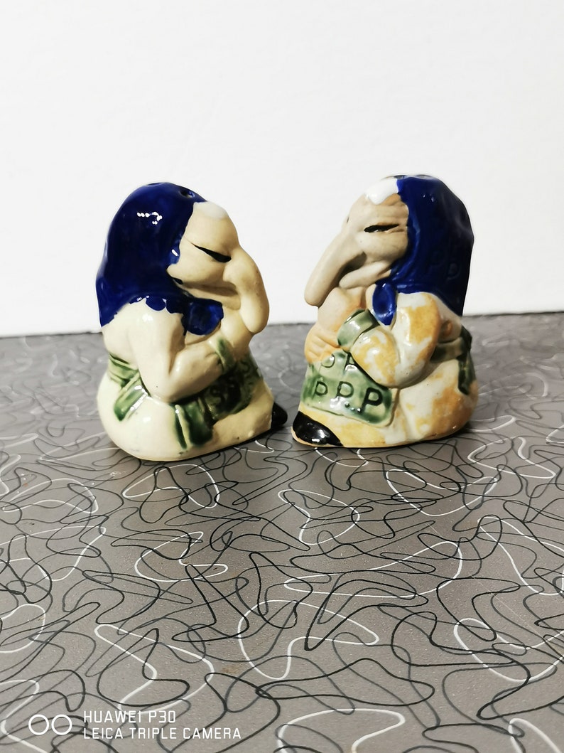 Vintage Kitchen Witch Salt and Pepper Shakers image 6