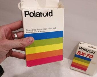Vintage 1980s Polaroid film for land camera