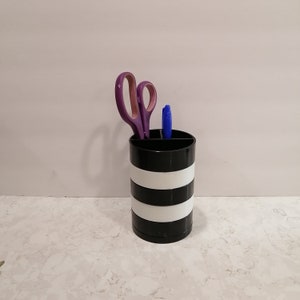 Mid Century Modern Desk Organizer Black UK Design Vintage Modern Desk Organizer