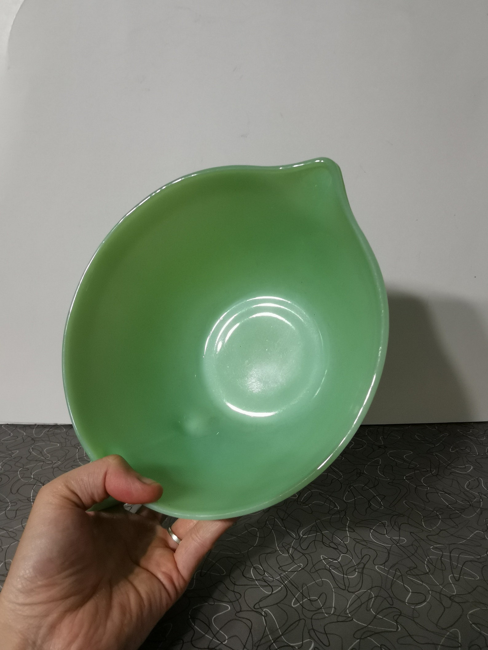 Vintage Jadeite Batter Bowl Fire King Jadeite Etsy