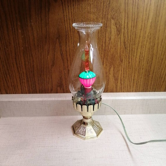 Vintage Hurricane Bubble Light Christmas Kitschmas Decor Etsy