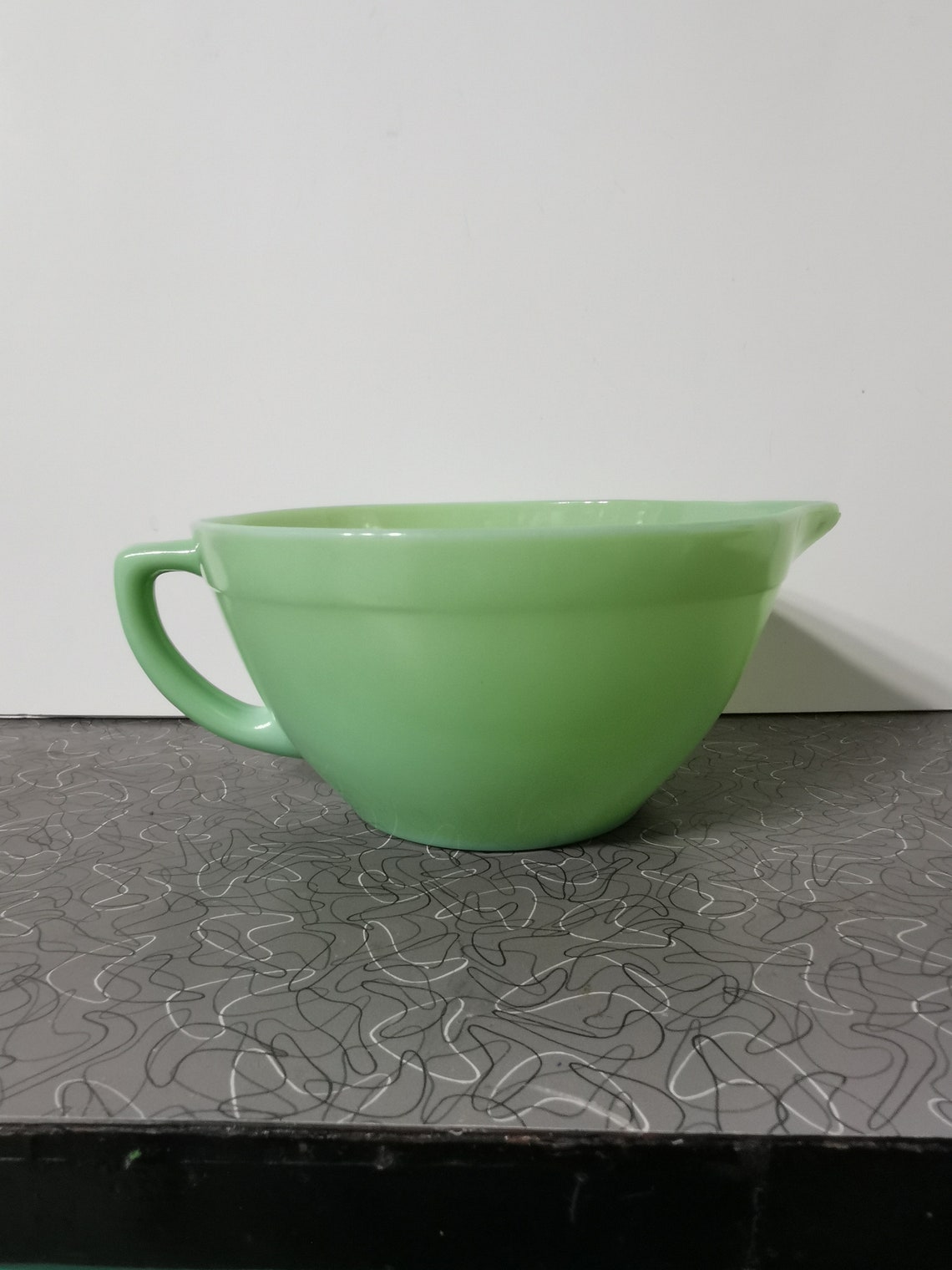 Vintage Jadeite Batter Bowl Fire King Jadeite Etsy