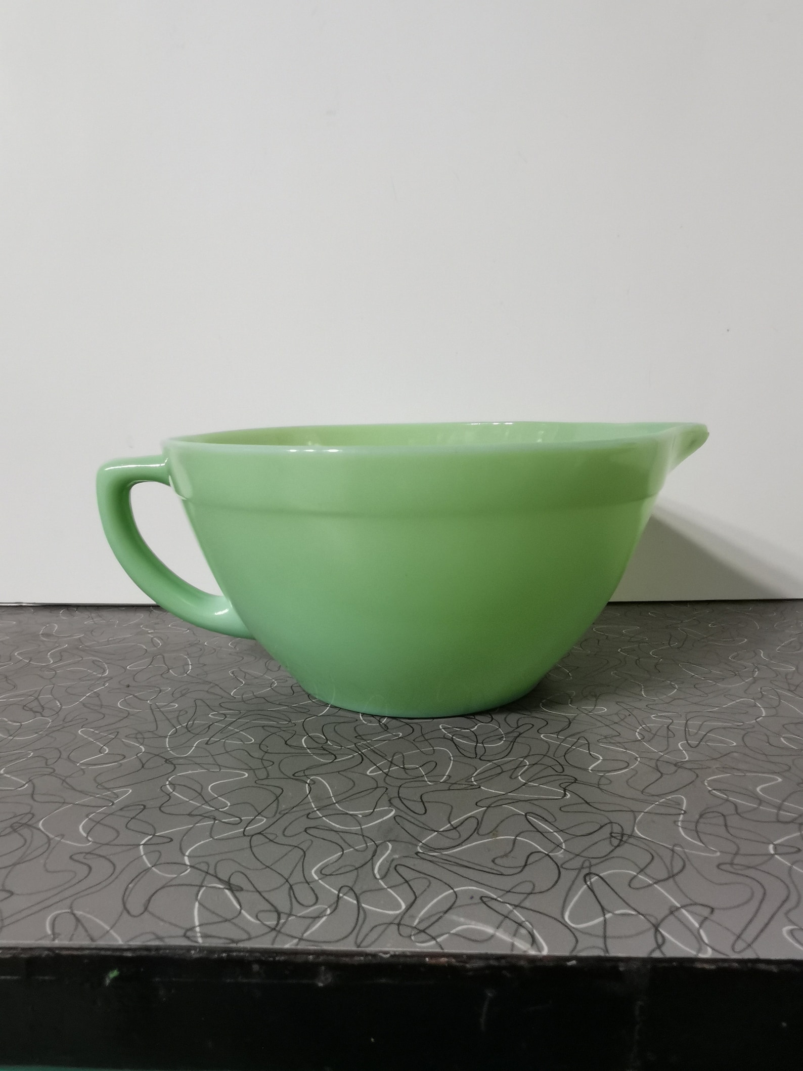 Vintage Jadeite Batter Bowl Fire King Jadeite Etsy