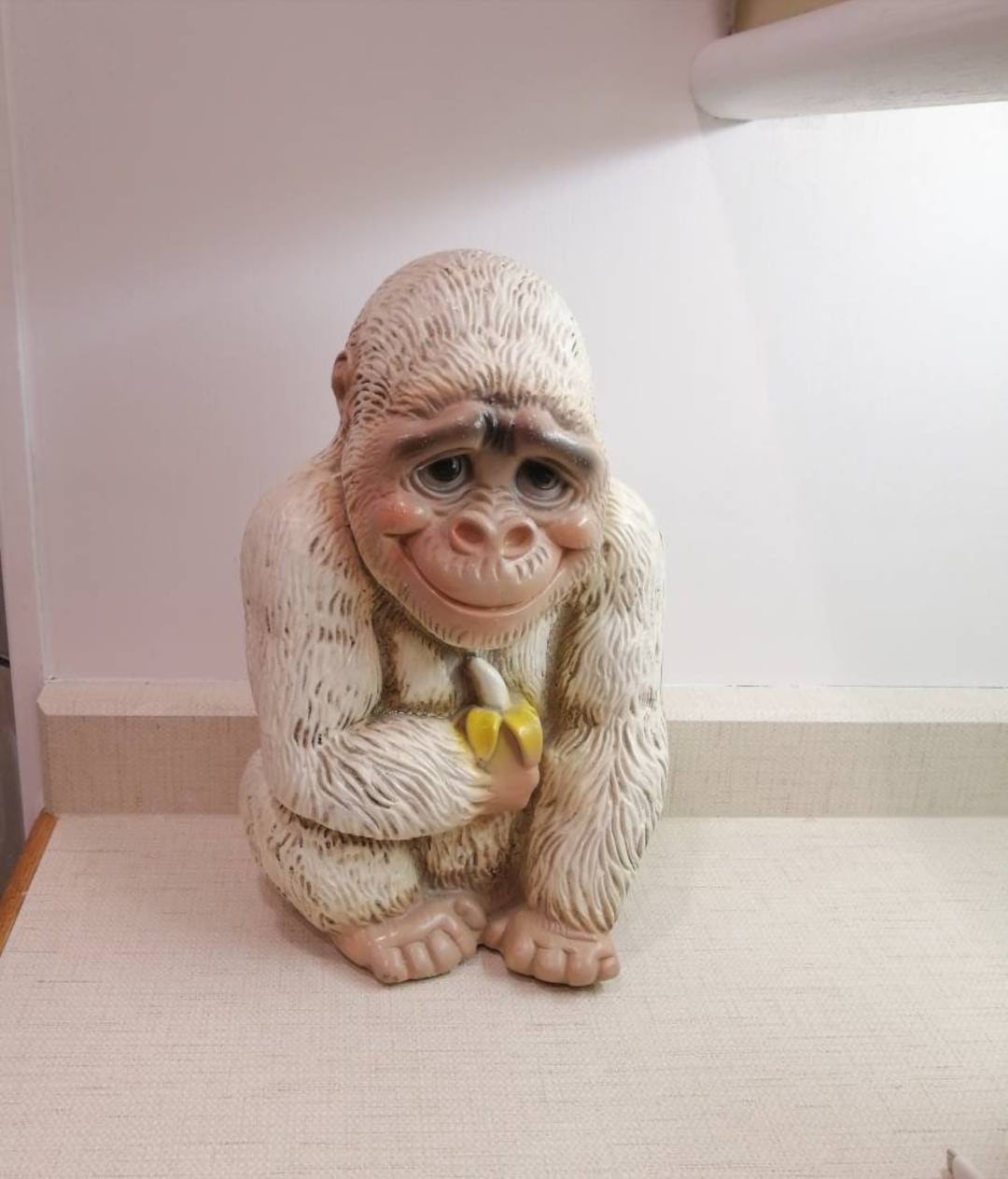 Giant Ape Piggy Bank 1970s Mexico Chalkware Carnival Prize 13 In - Etsy