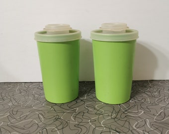Set vintage di saliera e pepiera Tupperware