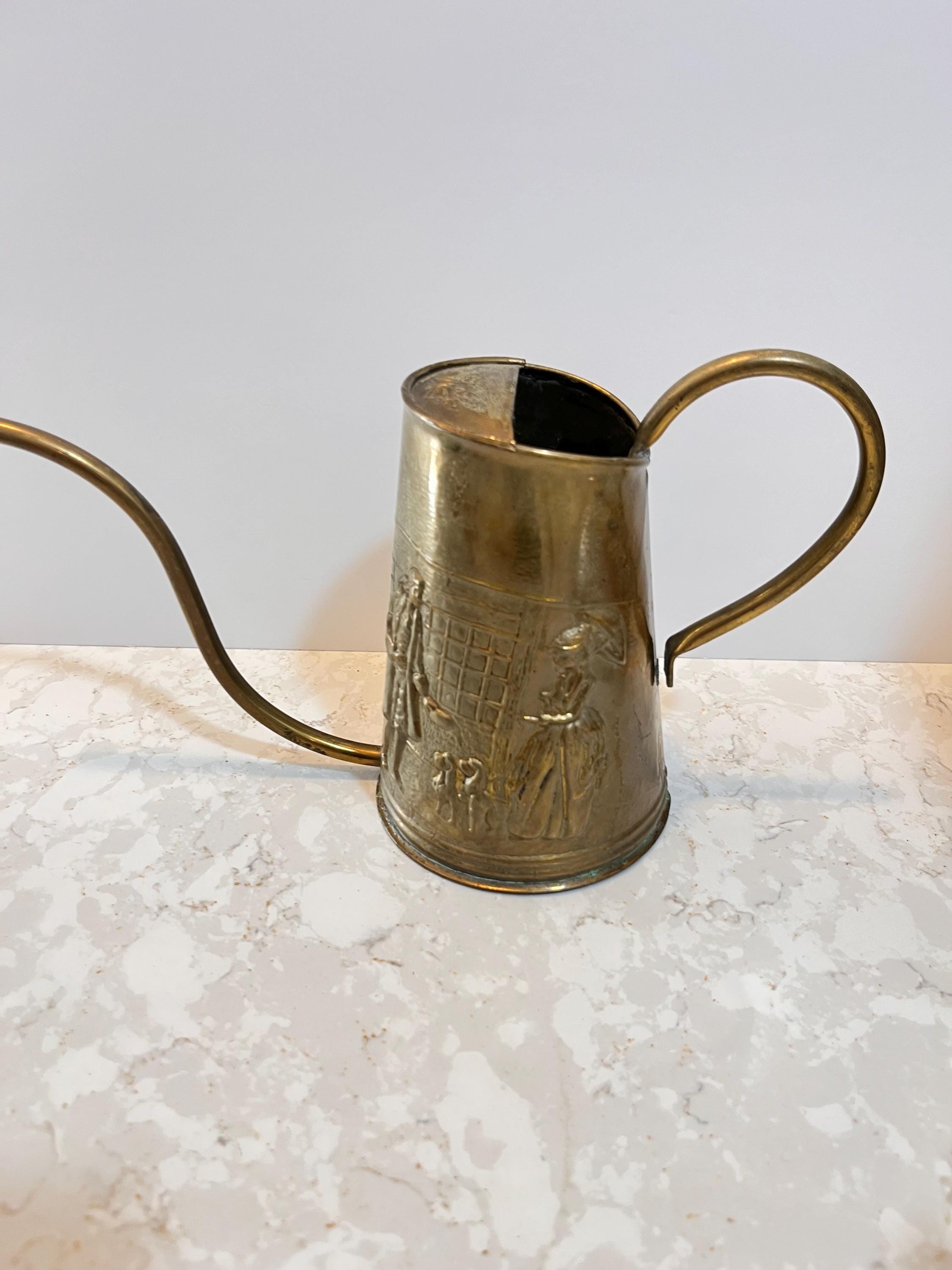 Vintage Messing Gießkanne Dekorative Kleine Gießkanne