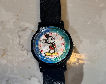 Vintage Mickey Mouse Watch Lorus