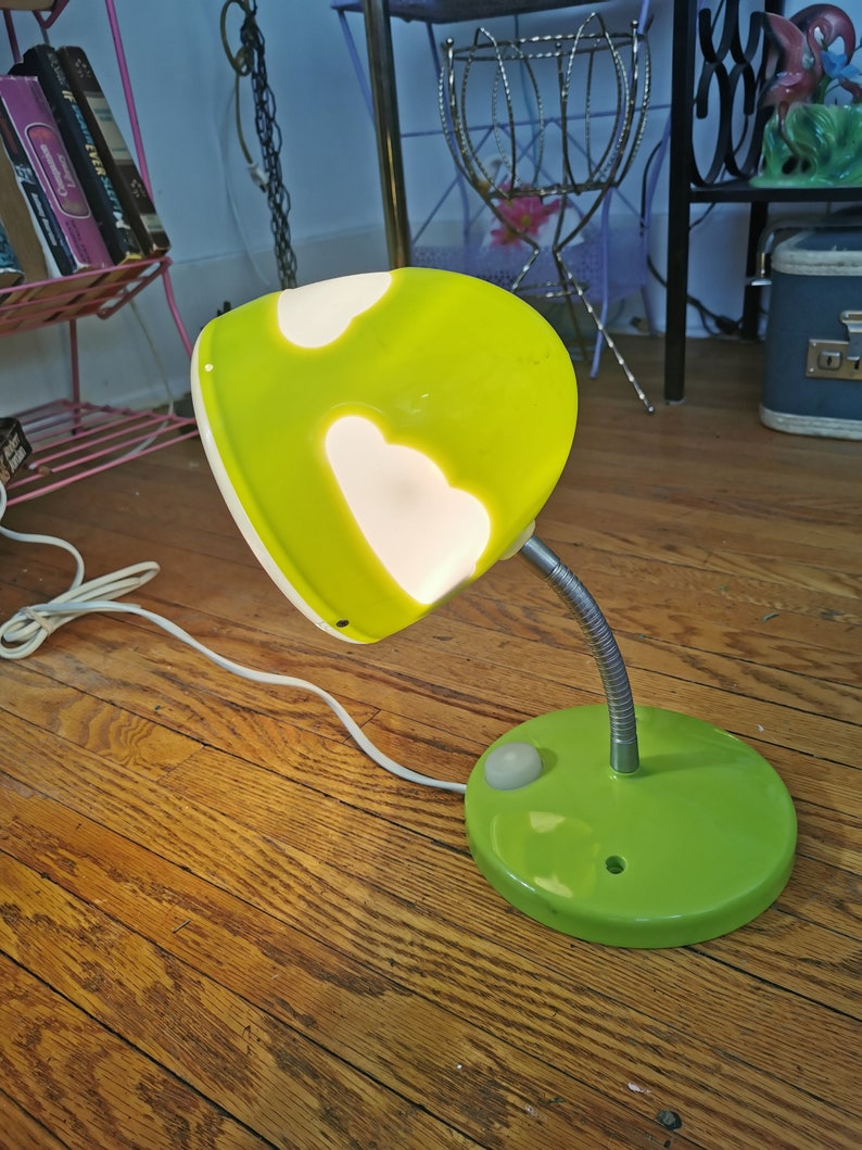 Vintage IKEA Green Cloud Skojig Desk Lamp or Wall Sconce Lamp image 1