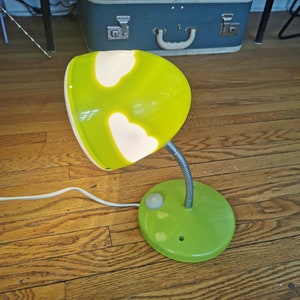 Vintage IKEA Green Cloud Skojig Desk Lamp or Wall Sconce Lamp image 4