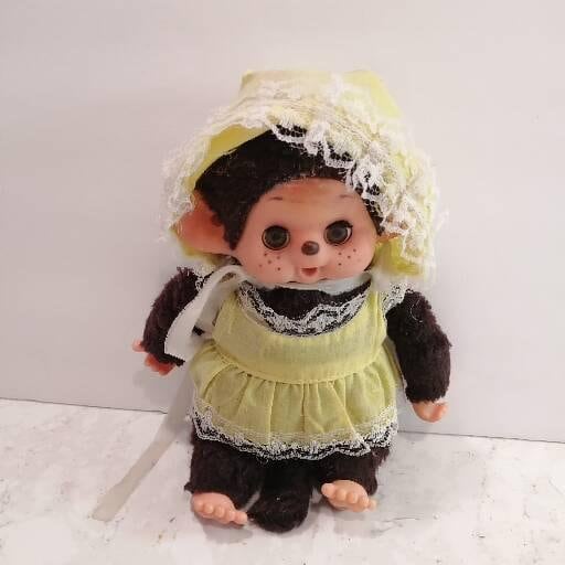Buy Monchichi Girl Sleepy Eyes and Night Clothes Vintage Monchichi
