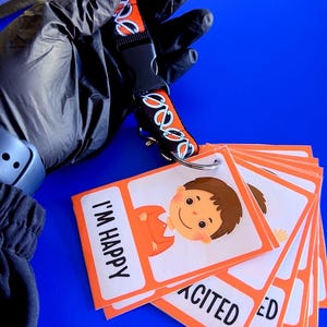 Autisme Communicatiekaarten/Emotionele kaarten/zelfregulatie