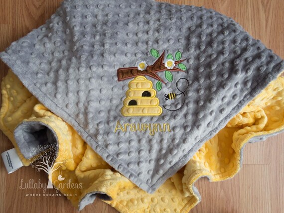 custom minky baby blankets