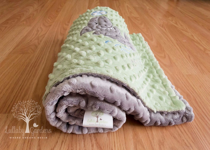 Shark Personalized Minky Baby Blanket Personalized Minky Baby | Etsy