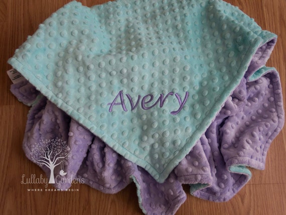 etsy minky baby blankets