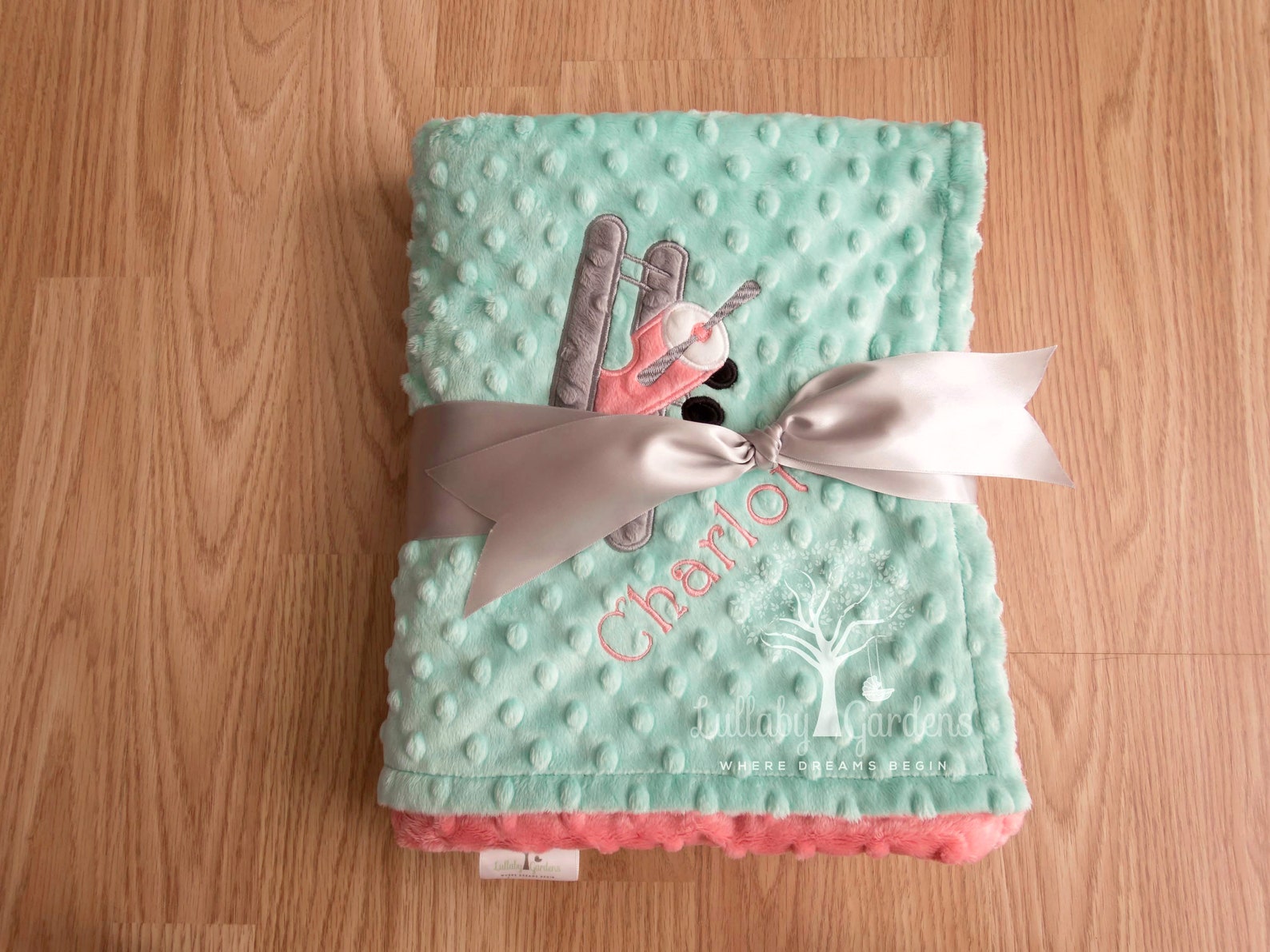 Airplane Personalized Minky Baby Blanket Airplane Minky Baby Etsy