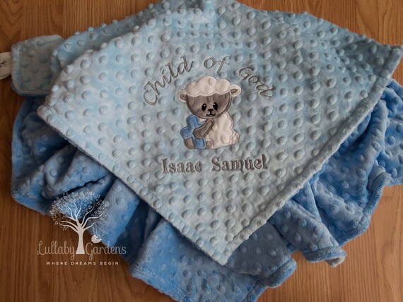 etsy minky baby blankets
