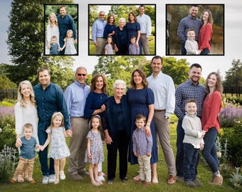 Add Deceased Loved One Add Person To Photo-Gift for Family Add love one to picture Combine Different Photos loved one portrait gift for mum