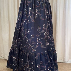 Edwardian Style Petticoats In Black Embroidery With Sequins