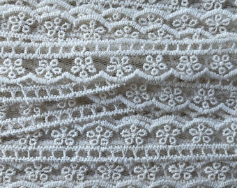 Narrow  Scalloped Edge Lace