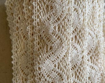 10 Yards of Cluny Insert Style Lace in Ecru