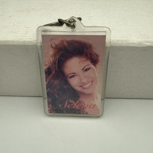 Vintage Selena Quintanilla Key Chain