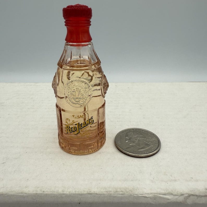 Vintage Versace Red Jeans Eau de Toilette 0.25oz splash miniature image 4