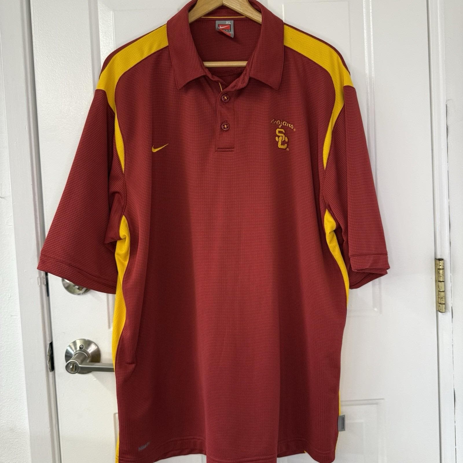 usc nike polo