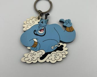 Vintage Disney - Aladdin - Genie - Applause - Vinyl Keychain