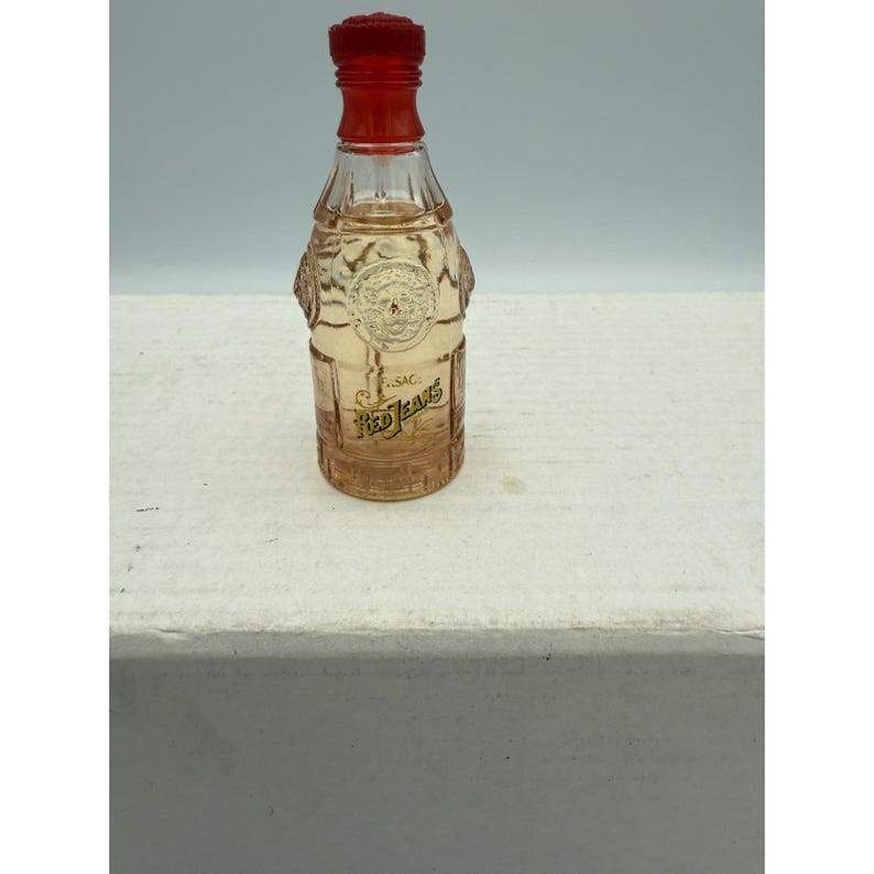 Vintage Versace Red Jeans Eau de Toilette 0.25oz splash miniature image 1