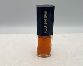 Vintage Old Formula Estee Lauder YOUTH DEW Eau de Parfum Spray 1970s Perfume