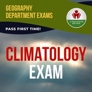 CLIMATOLOGY EXAM PREPQ&AExam
