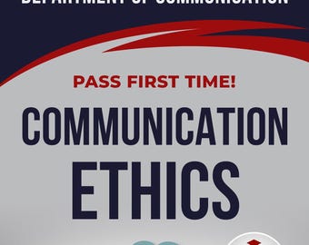 Etyka komunikacji – przewodnik cyfrowy | Zdaj egzamin | Niezbędne koncepcje, zasady i teorie dla studentów i profesjonalistów