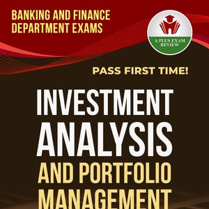 Può includere: Una pubblicità per un corso di revisione degli esami. Il testo recita "Esami del Dipartimento di Banca e Finanza" e "Esame di Analisi degli Investimenti e Gestione del Portafoglio". L'immagine include uno schermo di computer che mostra un grafico azionario.
