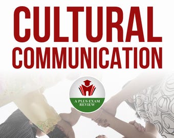 Examen numérique de communication culturelle | Passez la première fois ! Un guide d'étude plus par Christopher Barnes, PhD, pour les étudiants en communication