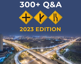 2023 Arizona DMV Permit Prep | Digital Study Book with 300+ Practice Questions and Answers, Sign Breakdown and Traffic Law Review | T. Mack