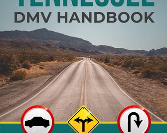 Libro di preparazione al test DMV del Tennessee USA / Oltre 300 domande e risposte con segnali stradali / Guida allo studio per l'esame di patente di guida e permesso di apprendimento