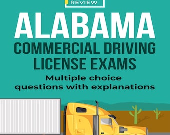 Alabama CDL Exam Prep | Commercial Driving License Guide (Digital Download)