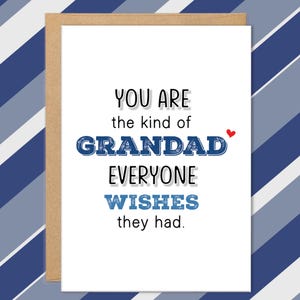 Meilleures cartes grand-père, cartes de fête des pères pour grand-père, meilleure carte grand-père, cadeaux pour grand-père, grand-père, cadeau d'une petite-fille, d'un petit-fils