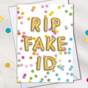 RIP fausse carte d'anniversaire, 21 ans, cartes d'anniversaire pour elle ou lui, 21 ans drôle, pour soeur, ami, petite amie, fille