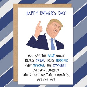 Carte oncle fête des pères, atout, carte drôle pour oncle, cartes oncle fête des pères, carte personnalisée, meilleurs cadeaux oncle, cadeau pour oncle
