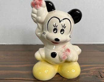 Mickey Mouse Collectible: Retro 1930s Porcelain Bisque (japan Made