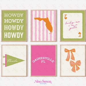 Florida Digital Prints - Dorm Decor - Wall Art
